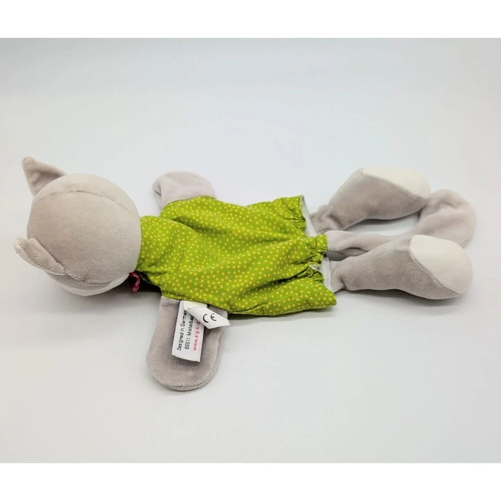 Sigikid Plush Cat Hand Puppet Toy Germany